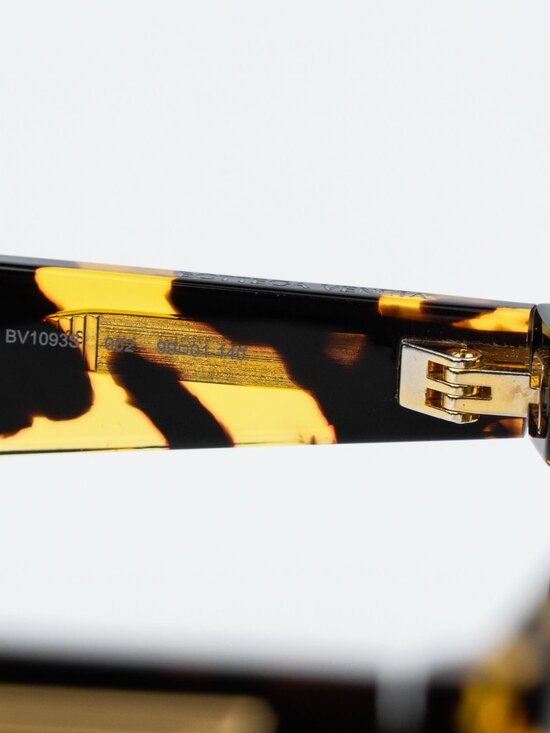 Bottega Veneta Women Sunglasses Havana Brown Shield BV1093S 002 BRAND NEW
